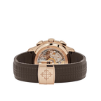 Aquanaut 42mm 5968R-001 Chronograph Rose Gold Brown Dial