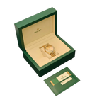 President Day-date II 41mm 218348 18k Yellow Gold Baguette Diamond & Ruby Dial