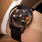 Astronomia Solar Bitcoin 44mm Black DLC, Titanium Manual Winding AS310.21.AB.AA.A