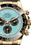 Daytona 40mm Yellow Gold - Turquoise Tiffany Dial 126518LN