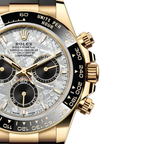 Daytona 40mm Oyster Perpetual Yellow Gold with Meteorite and Black Dial M126518LN-0016