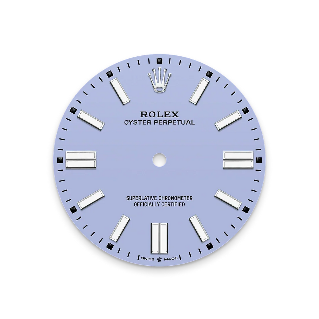 Oyster Perpetual 41mm Stainless Steel Lavender Dial Men Watch 134300-0012 New 2025