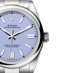Oyster Perpetual 41mm Stainless Steel Lavender Dial Men Watch 134300-0012 New 2025