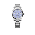 Oyster Perpetual 41mm Stainless Steel Lavender Dial Men Watch 134300-0012 New 2025