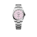 Oyster Perpetual 41mm Stainless Steel Candy Pink Dial Men Watch 134300-0013 New 2025