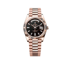 Day Date President 40 mm Everose Gold Eisenkiesel Diamond Dial 228235
