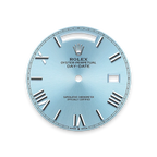 President Day-Date 40mm Ice Blue Dial Platinum Mens Watch 228236