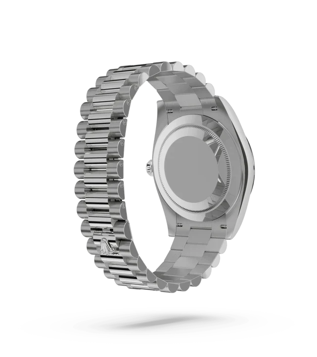 Day-date Oyster Perpetual 40mm White Gold Blue Ombré Dial, Fluted bezel M228239-0076