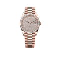 Day-Date 40 228345RBR Rose Gold Diamond Dial Diamond Bezel New 228345rbr-0002