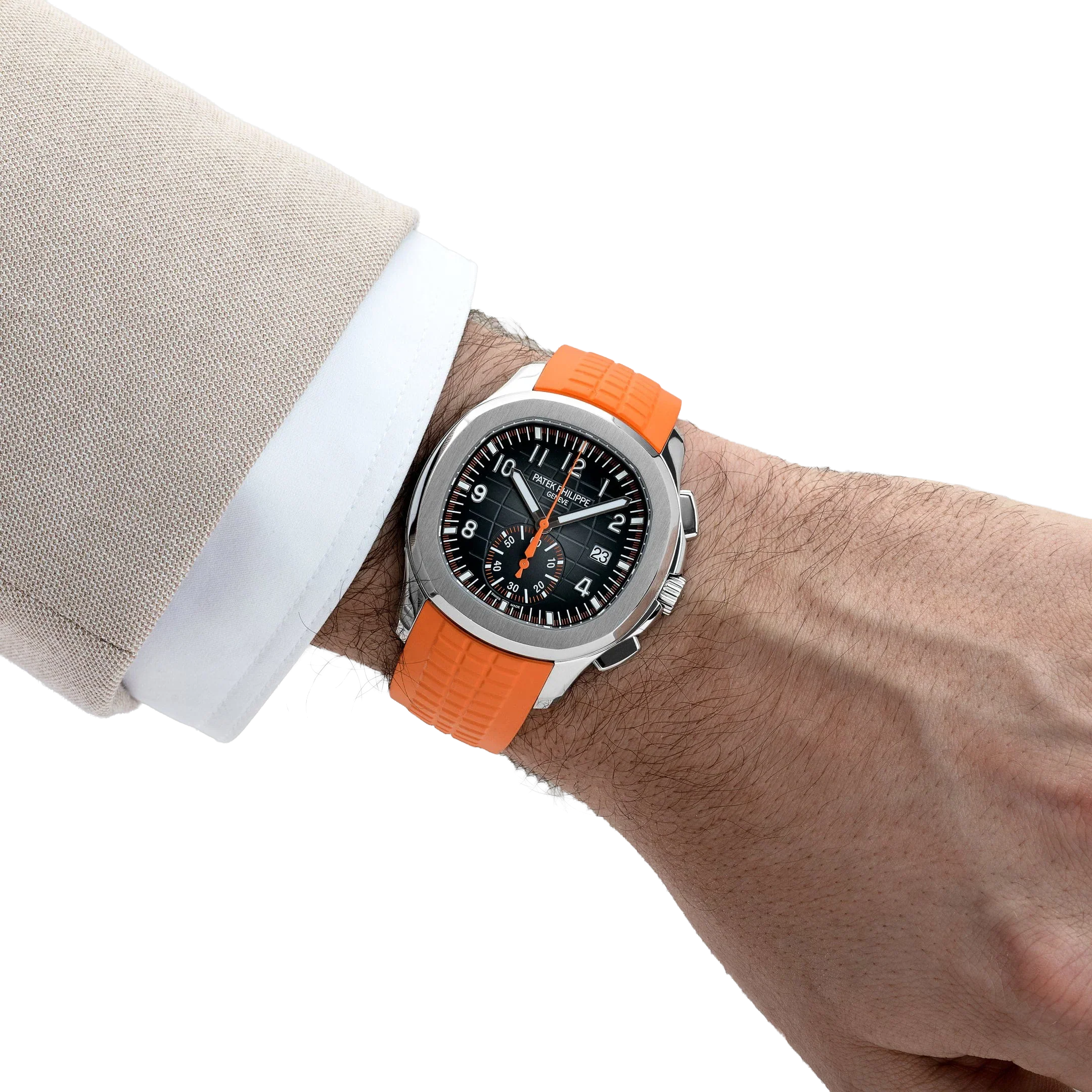 Aquanaut 42mm 5968A-001 Stainless Steel Black Dial