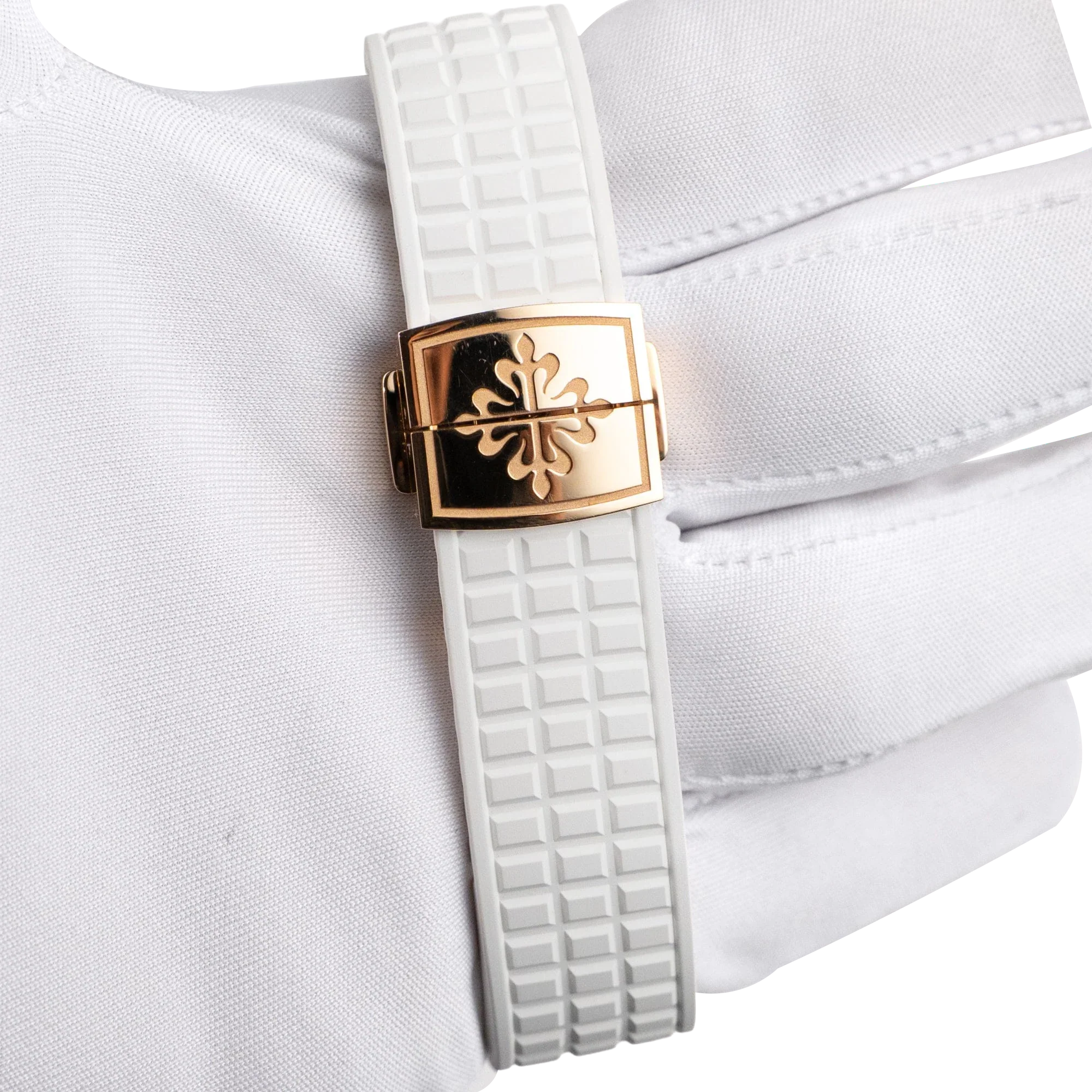Aquanaut Luce 39mm 5268/200R-001 Rose Gold White Dial Diamond Bezel