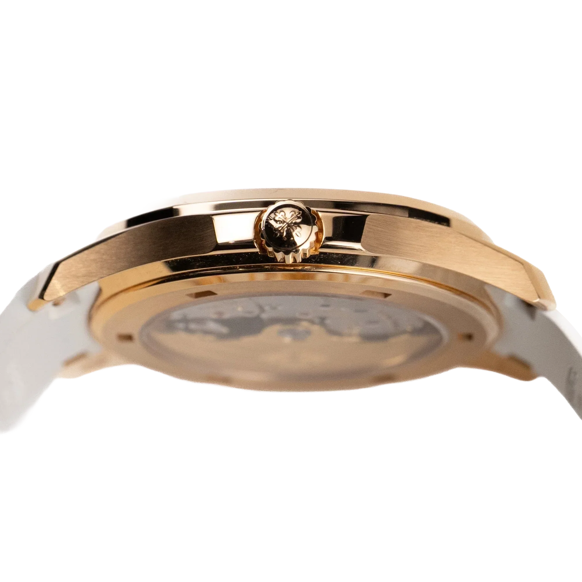 Aquanaut Luce 39mm 5268/200R-001 Rose Gold White Dial Diamond Bezel