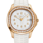 Aquanaut Luce 39mm 5268/200R-001 Rose Gold White Dial Diamond Bezel