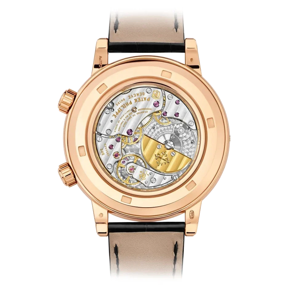 Celestial Grand Complications 44mm 6104R-001 Rose Gold Diamond Bezel Black Dial