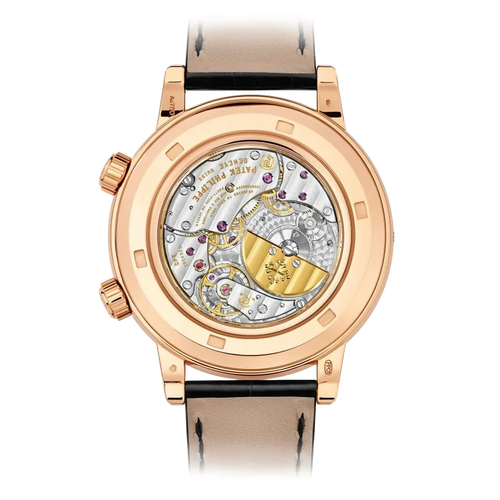 Celestial Grand Complications 44mm 6104R-001 Rose Gold Diamond Bezel Black Dial