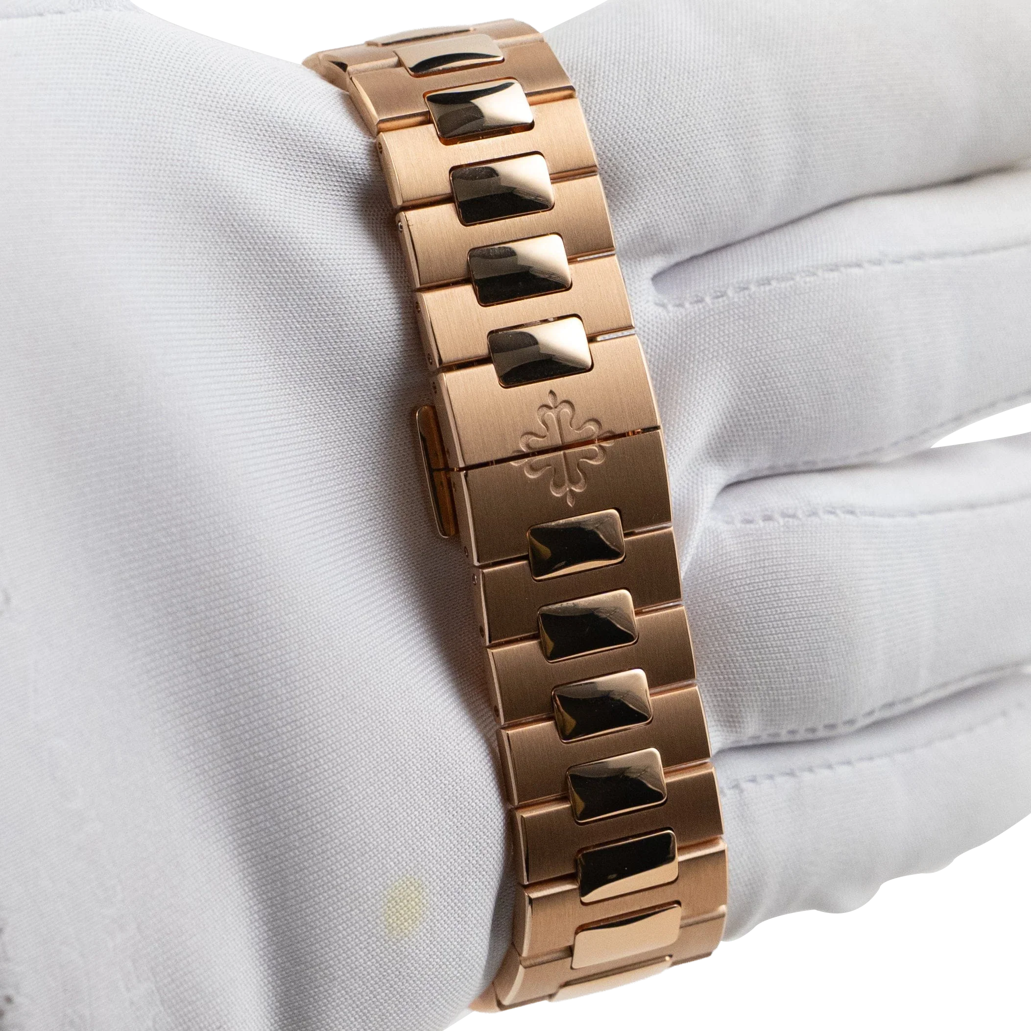 Nautilus 40mm 5980/1R-001 Chronograph Date Rose Gold Black Dial