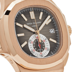 Nautilus 40mm 5980R-001 Chronograph Rose Gold Brown Dial