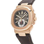 Nautilus 40mm 5980R-001 Chronograph Rose Gold Brown Dial