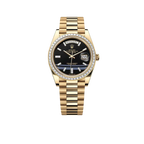 Day-Date 40 Presidential 228348RBR Diamond Bezel Baguette Onyx Dial