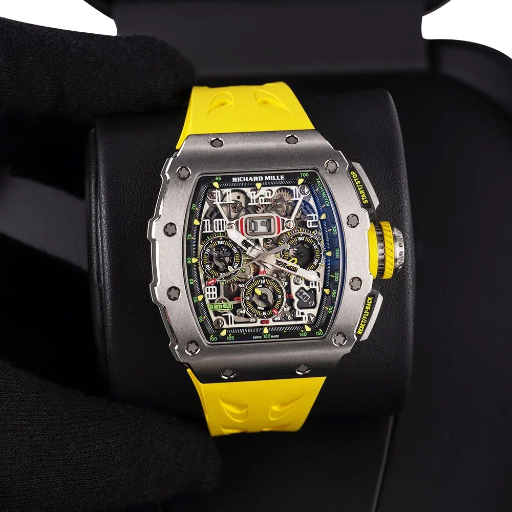 RM 11-03 Titanium, Skeleton Dial, 50 mm