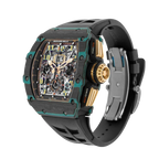 RM 11-03 Turquoise Quartz TPT, Ultimate Edition, Skeleton Dial, 50 mm