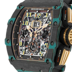 RM 11-03 Turquoise Quartz TPT, Ultimate Edition, Skeleton Dial, 50 mm