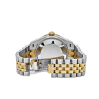 Lady-Datejust 31mm 278383RBR Yellow Gold Stainless Steel Green Roman Dial Diamond Bezel
