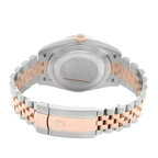Datejust 41 Steel Everose Gold Sundust Diamond Dial Mens Watch 126331