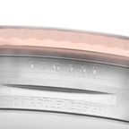 Datejust 41 Steel Everose Gold Sundust Diamond Dial Mens Watch 126331