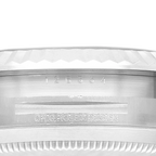 Datejust 41mm Steel White Gold Fluted Motif Dial Mens Watch 126334