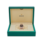Day-Date 40 228345RBR Rose Gold Eisenkiesel Diamond Dial Diamond Bezel