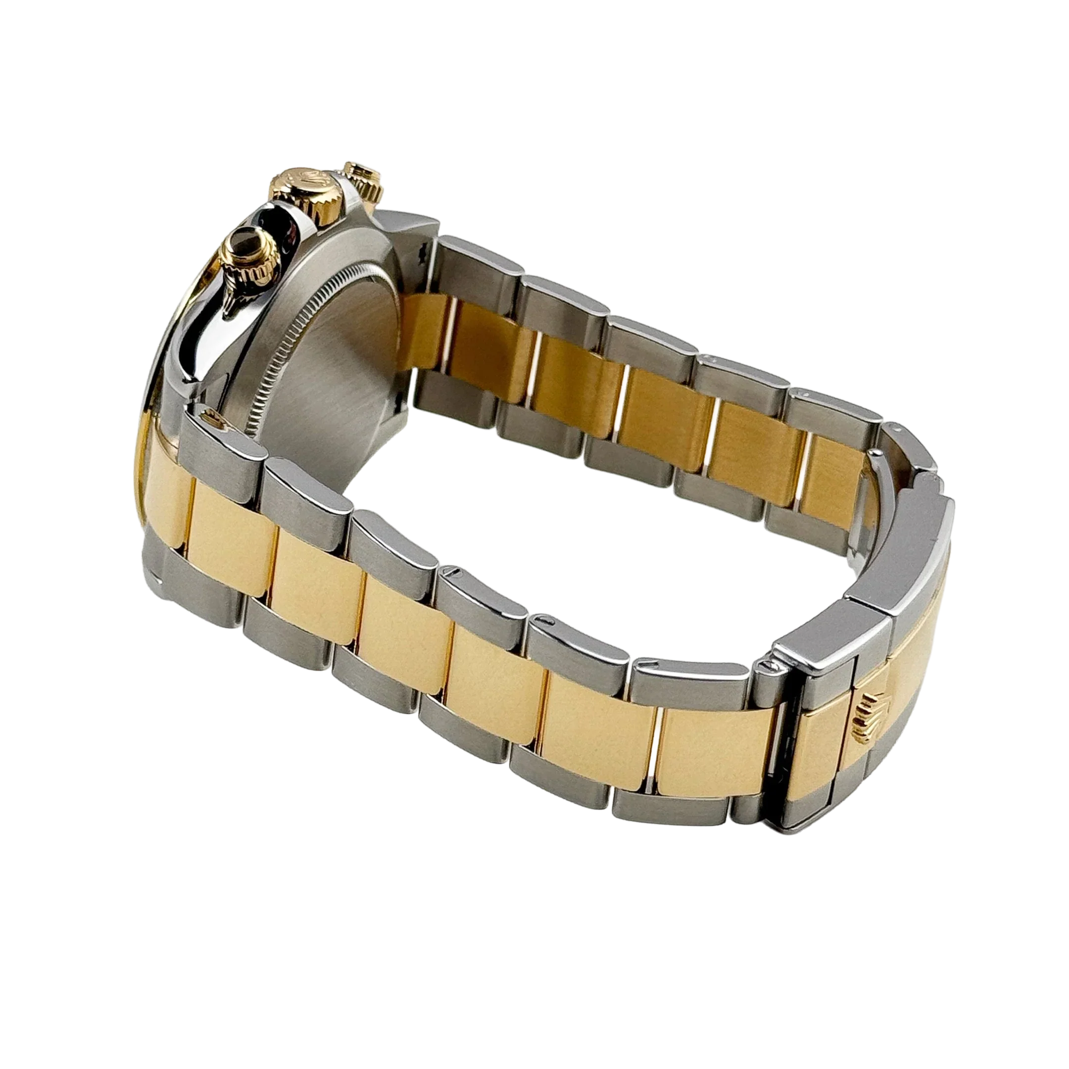 Daytona 40mm Yellow Gold Stainless Steel Black Dial 116503