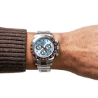 Daytona 116506 Platinum Ice Blue Arabic Dial 40mm