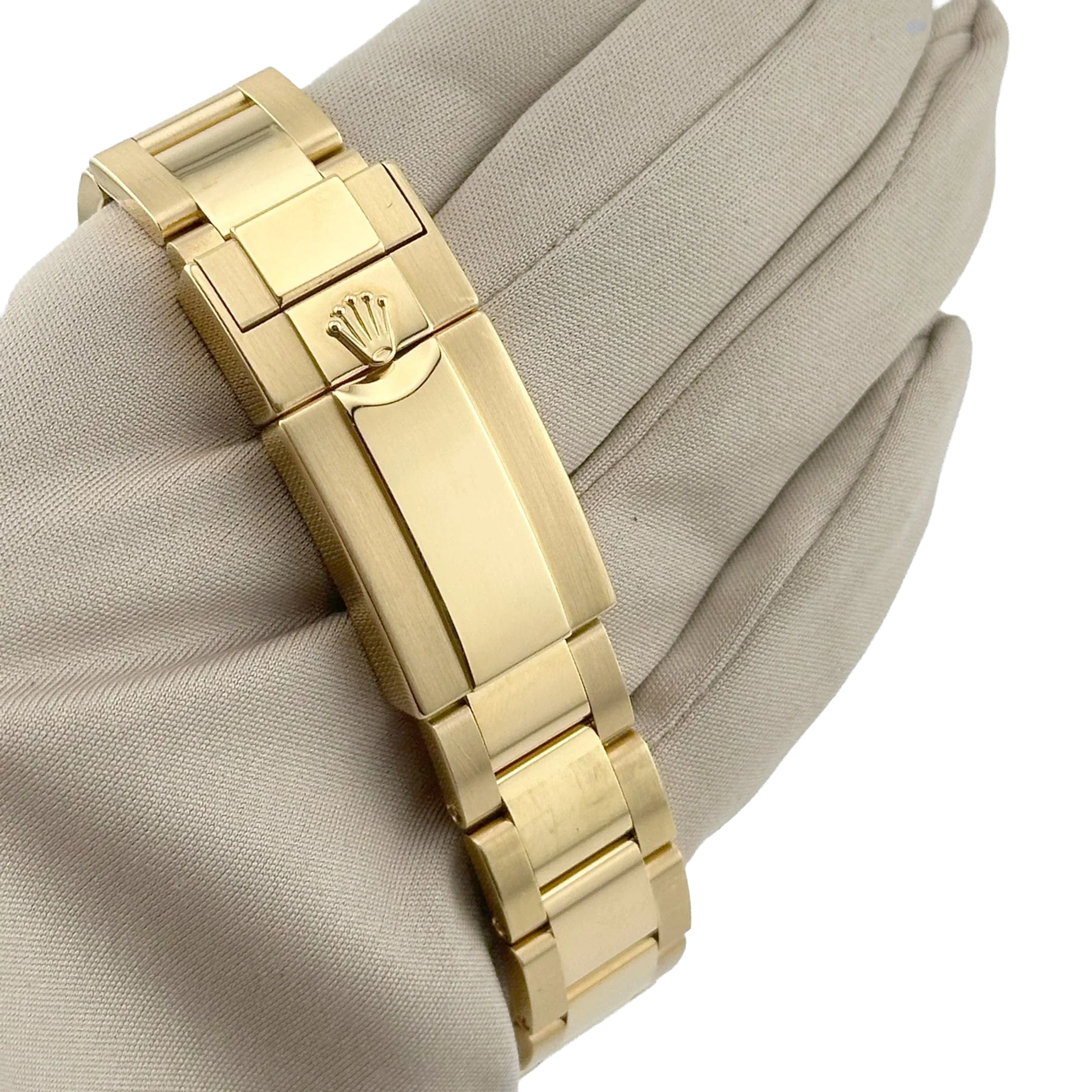 Daytona 40mm Yellow Gold John Mayer Green Dial Mens Watch 116508