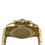 Daytona 40mm Yellow Gold John Mayer Green Dial Mens Watch 116508