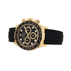 Daytona 40mm Yellow Gold Black Diamond Dial 116518LN