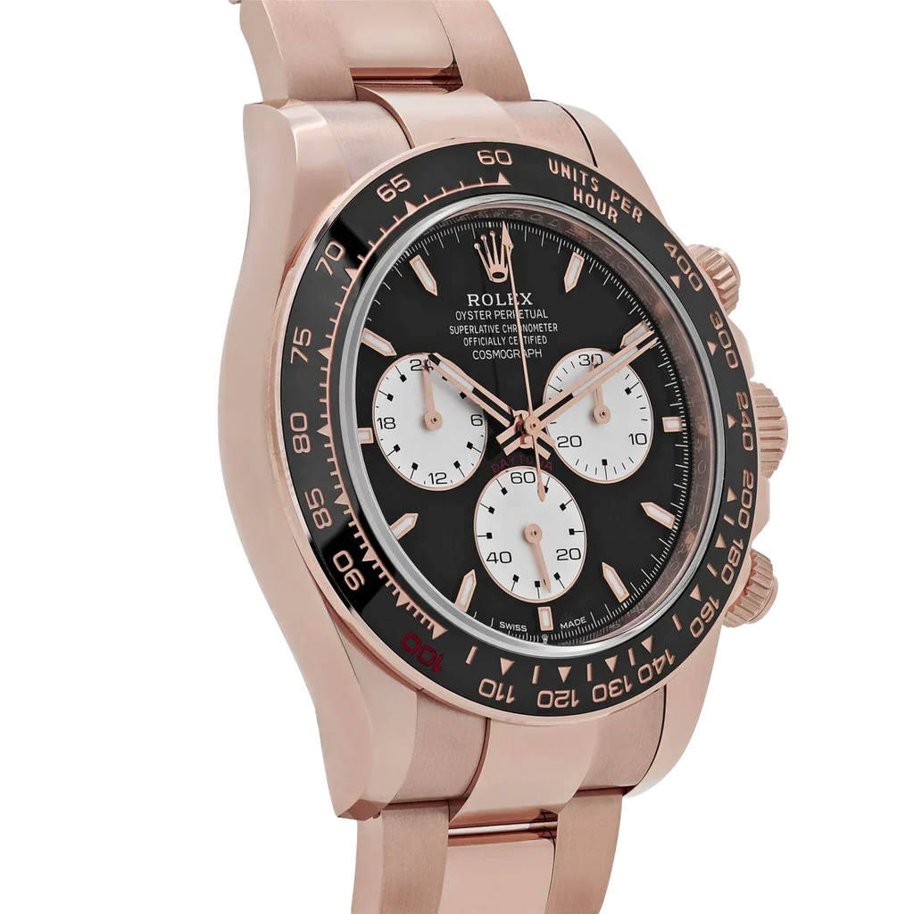 Daytona 40mm Le Mans Rose Gold Bright Black Dial (2025) 126525LN
