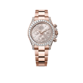 Daytona 126595TBR Rose Gold Sundust Diamond Dial Diamond Bezel