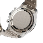 Daytona 40mm 126599TSA White Gold Silver Sheen Obsidian Dial Sapphire Bezel