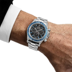 Daytona 40mm 126599TSA White Gold Silver Sheen Obsidian Dial Sapphire Bezel