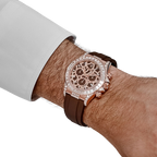 Daytona 40 mm Giraffe Rose Gold Diamond Dial 126555TBR