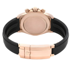 Daytona 40mm Rose Gold Oysterflex Mens Watch 116515LN
