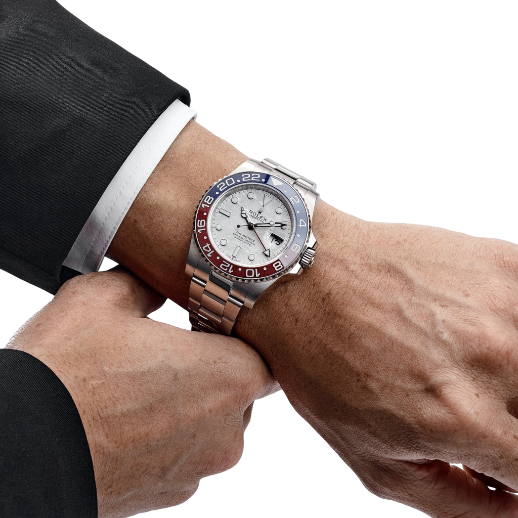 GMT-Master II Pepsi White Gold Meteorite Dial 126719BLRO-0002 New