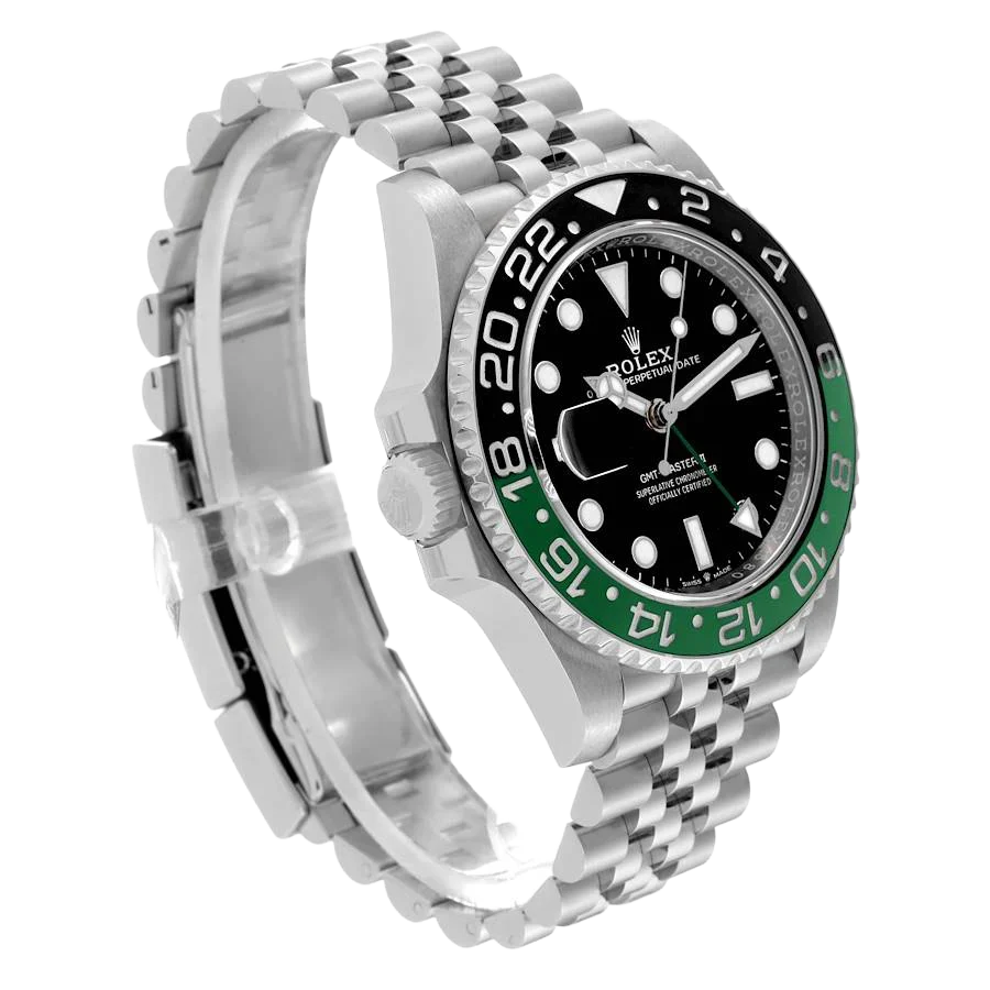 GMT Master II Sprite Bezel Steel Mens Watch 126720