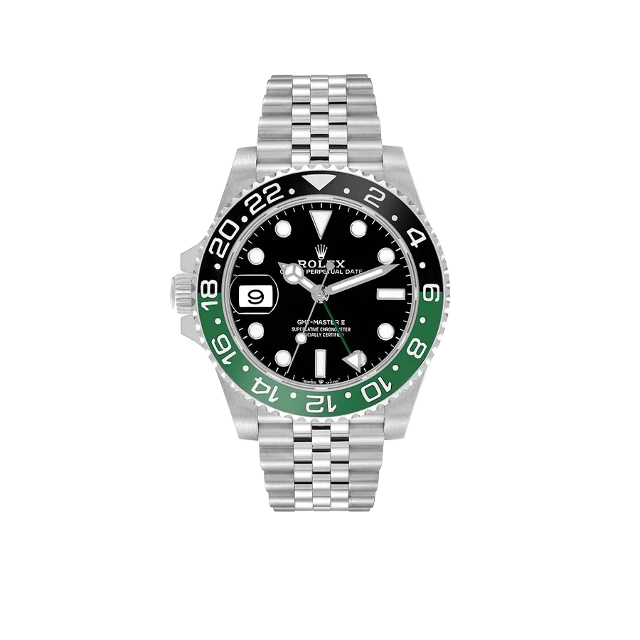 GMT Master II Sprite Bezel Steel Mens Watch 126720