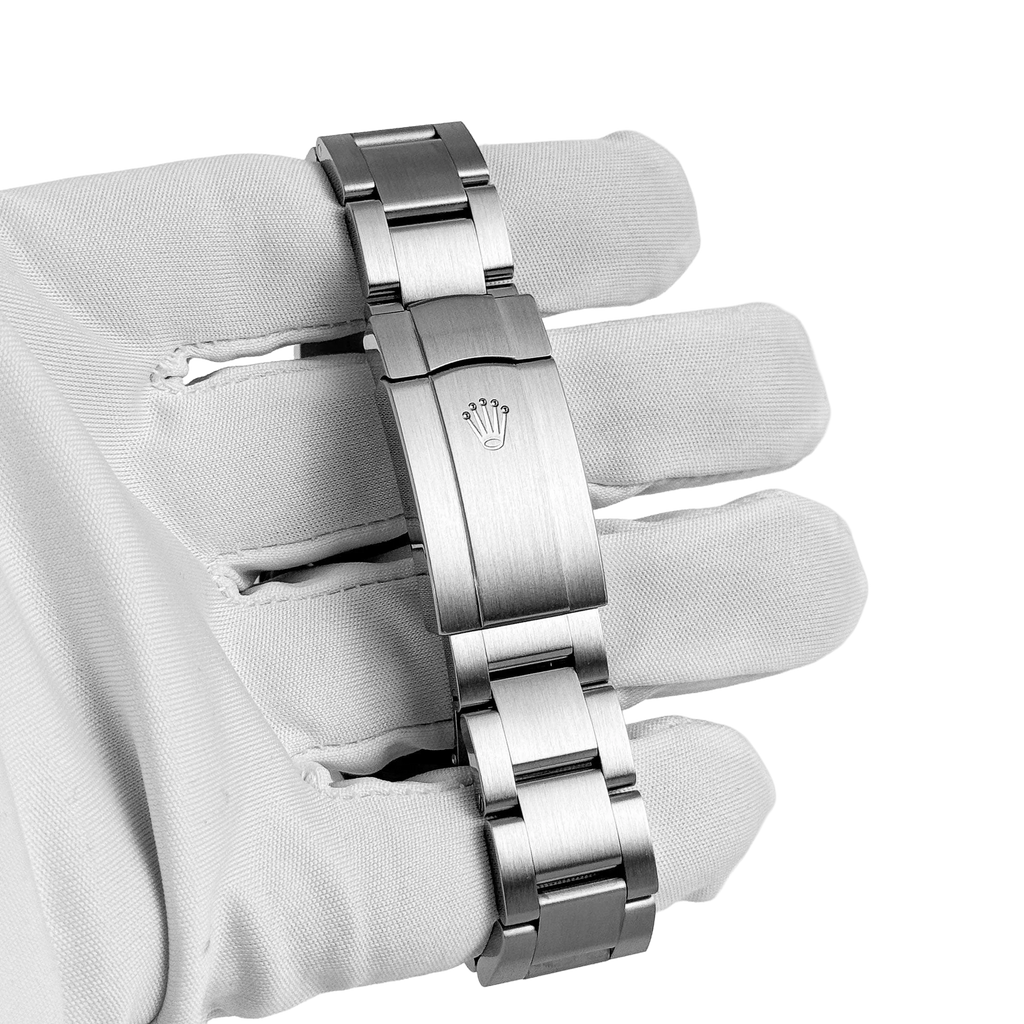 Oyster Perpetual 41mm Stainless Steel Coral Red Dial 124300 - 0007