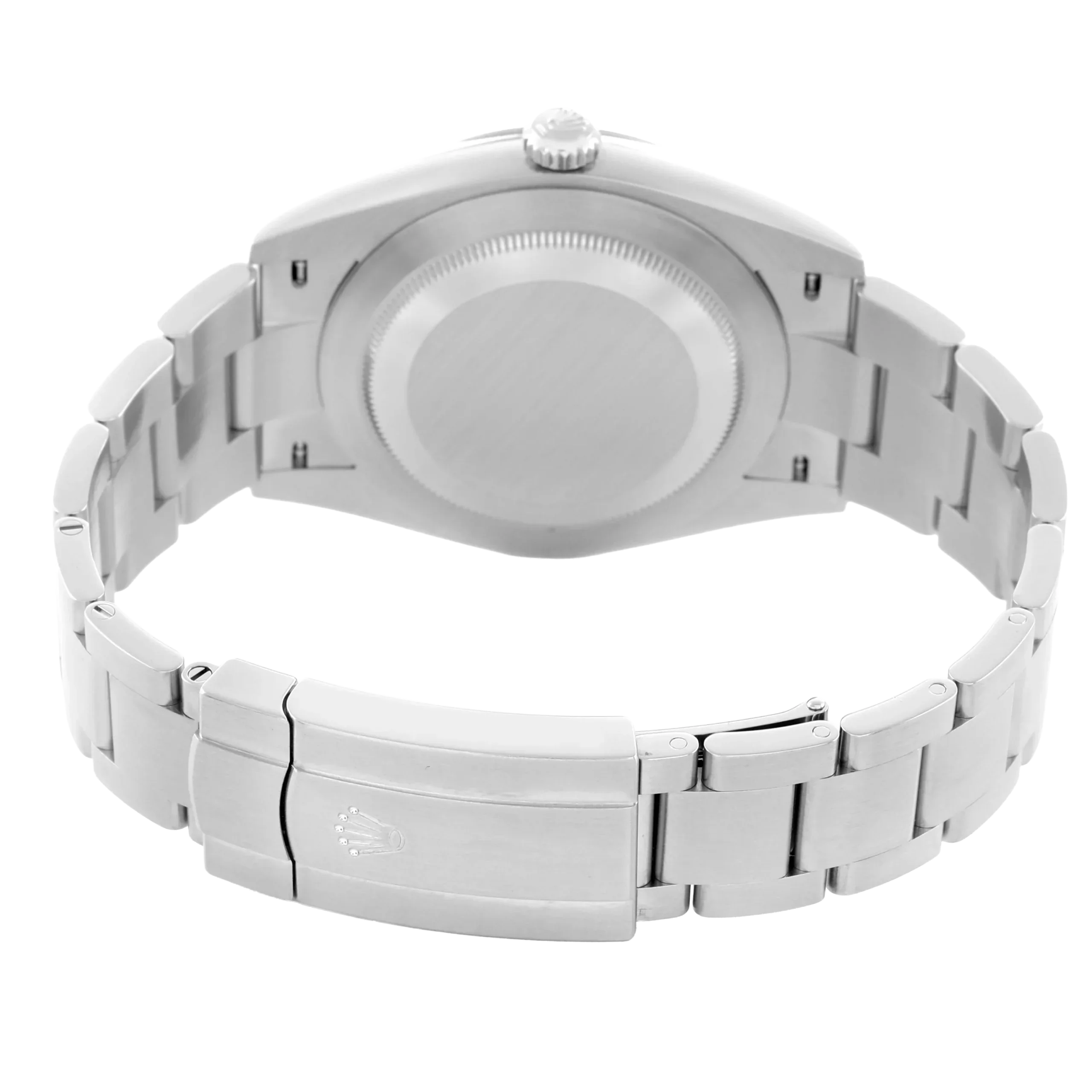Oyster Perpetual 41mm Black Dial Steel Mens Watch 124300