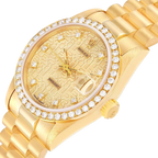 Lady-Datejust 31mm Midsize Yellow Gold Diamond Watch 68288