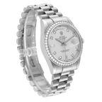 President Day-Date 36mm Platinum Diamond Mens Watch 118346