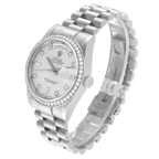 President Day-Date 36mm Platinum Diamond Mens Watch 118346